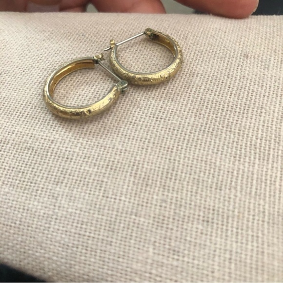 Vintage Hoop Earrings - Picture 2 of 3